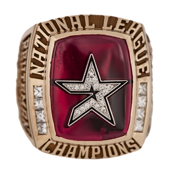 2005 Houston Astros National League Champions Ring With Presentaton Box